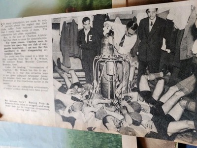 Sk290 Ephemera 1950s Football Picture Racing Club De Buenos Aries Take Oxygen 