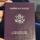 1987 S American Eagle Silver Proof, in OGP w/COA #36