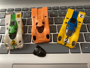 AFX Porsche 917 slot car bodys only lot