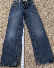 Gap kids 1969 Original Boys Denim Jeans Size 12 Regular Adj Waist Blue