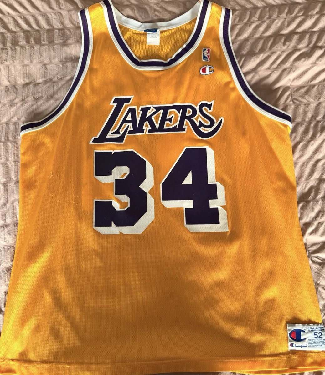 Champion Shaquille O'Neal Los Angeles Lakers NBA Fan Apparel
