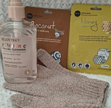 Facial and Body Gift Set. Each Box is Unique. Keepsake Box is bonus. Vitamin C