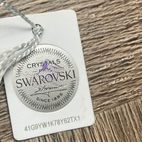 NWOT Lise Charmel Ecrin Glamour Lace Mesh Beige Bra 38C Swarovski Crystal France