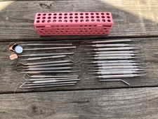Lot of 26 Dental Tools - See Description for Details - Hu-Friedy/Veratex/Milton