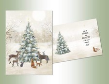 Performing Arts Velvet Touch Stationery Paper, Animals Admiring Tree, 05313-16
