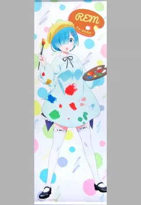 Re: Zero Rem Illustration Life-Size Tapestry 67x23.6 Suede Collab