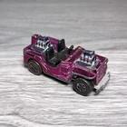 Vintage Original 1971 Hot Wheels Redline Grass Hopper Magenta Car For Restore