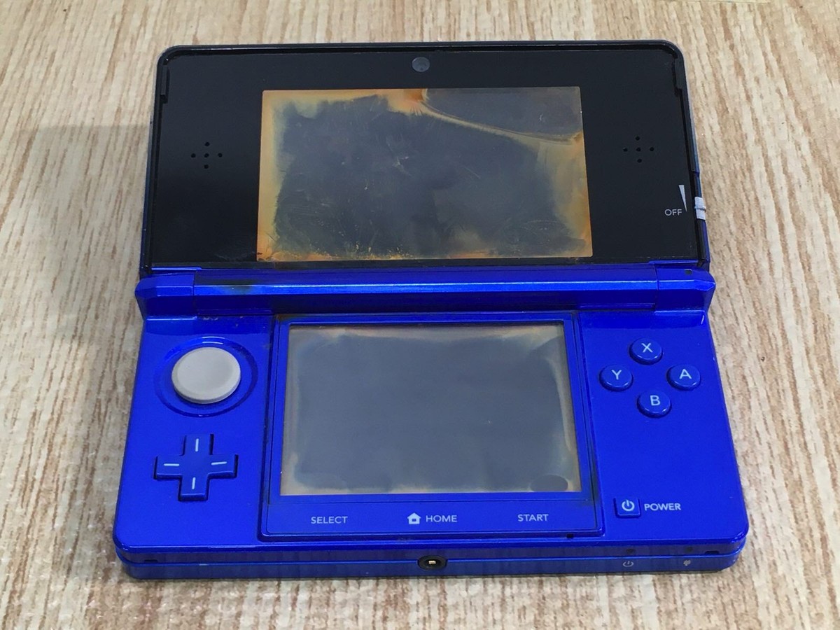 LG2297 Plz Read Item Condi Nintendo 3DS Cobalt Blue Console
