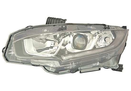 ABAKUS Main Headlight 117-1135R-LDEM2 Right LED For Honda Without Bulb