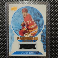 Upper Deck Ice Premieres Jerseys Walker Duehr IPJ-DR Flames /499