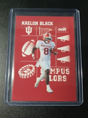 #CC-7 - Kaelon Black - Onit Indiana University Football 2025 - Campus Colors 