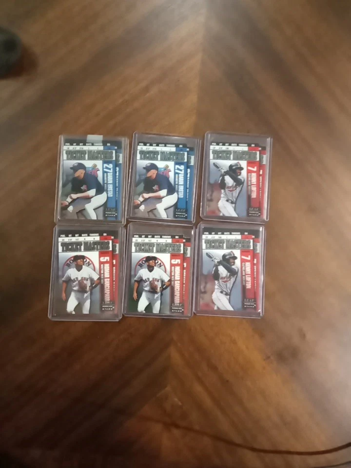 LeafRookies&Stars Ticket Masters 1998 DieCuts #9Nomar Garciaparra/250 termina pronto Foto 4 de 4