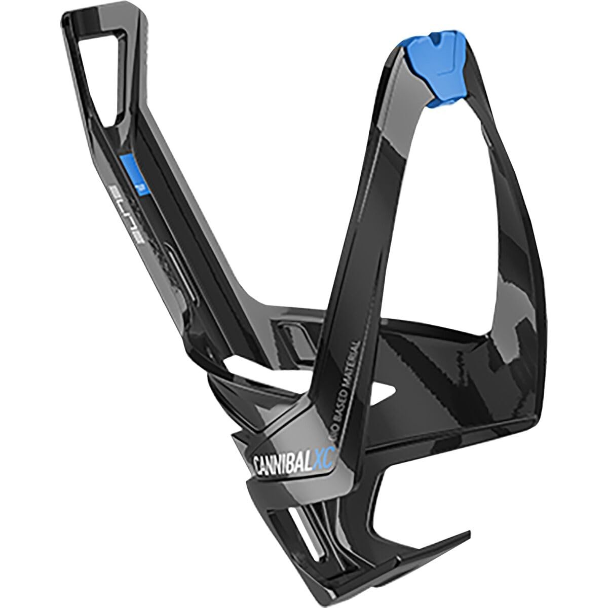 Elite Cannibal XC Bio bottle cage gloss black blue 5290₽