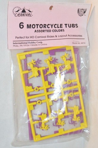 Kit Plástico Bañeras Moto IHC 4414 Escala HO Colores Surtidos | Zustand: New