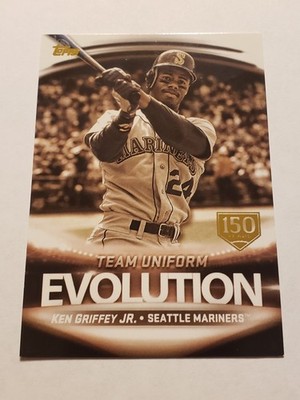 108/150 150TH Ken Griffey Jr/Ichiro 2019 Topps Evolution Of Team Logos #EL-3