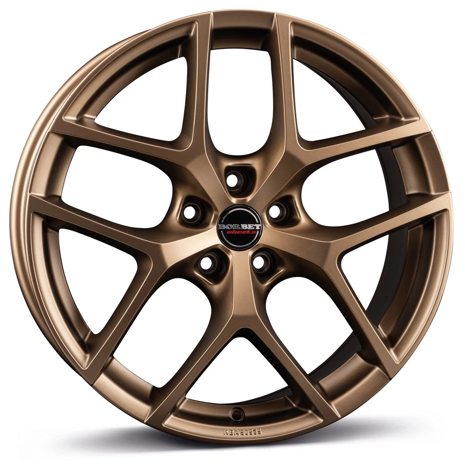 Borbet Felgen Y 8.0x19 ET37 5x112 BRONM für Cupra Ateca Formentor Leon ST Terram - Bild 1 von 4