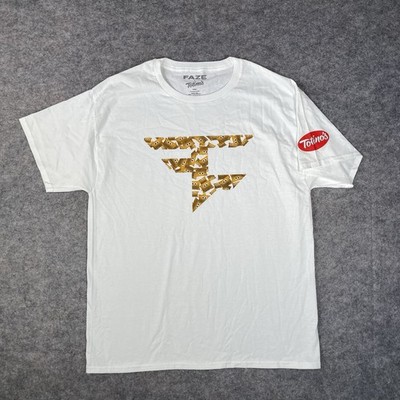 FaZe Clan X Totinos Buffalo Chicken Pizza Rolls Shirt Mens Large Gaming Food