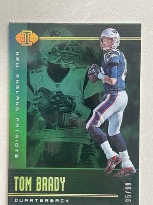 2019 Panini Illusions Tom Brady Trophy Collection Emerald /99