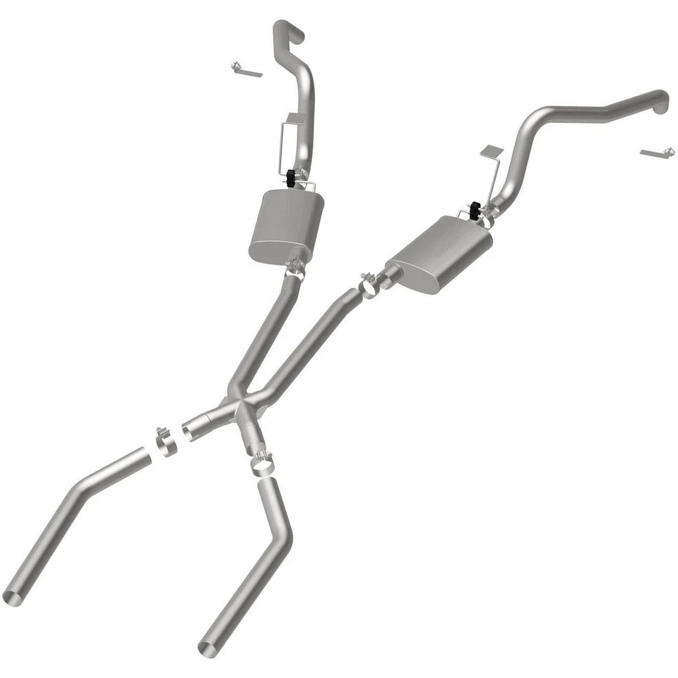 Kit de sistema de exaustão para 1967-1970 Pontiac Firebird - Imagem 3 de 4