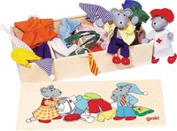 Biegepuppen Mausens Klamottenkiste | Toys Pure | Spiel | Goki | SO271 | Deutsch