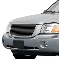 For GMC Envoy 2002-2009 APG 1-Pc Black 8x6 mm Horizontal Billet Main Grille