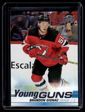 2019-20 Upper Deck Series 1 Young Guns Brandon Gignac Rookie #239