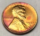 3 Pack 1937 S 1945 S & 1945 D Lincoln Wheat Cent 1c Gem BU Monster Toned Penny