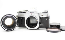  Exc 4 CANON AE-1 SLR Film Camera CANON FD 50mm f/1.4 Lens from JAPAN