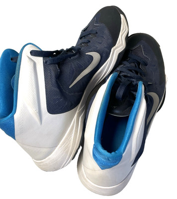 Nike Sneakers Men's Size 11 Zoom Hyperquickness Basketball Shoes Blue Black