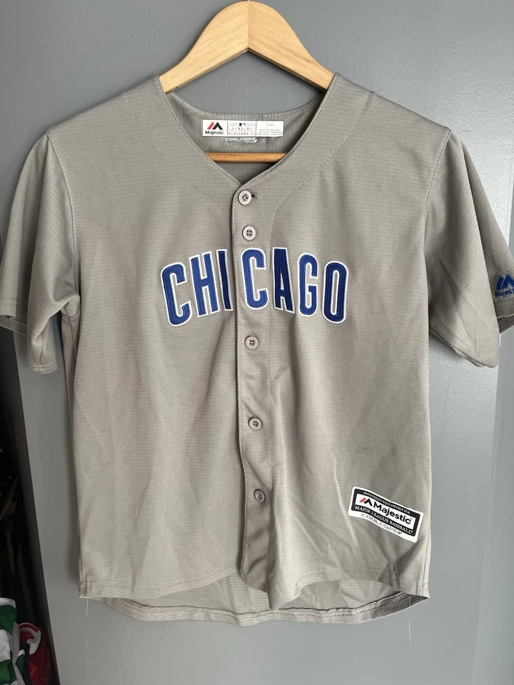 Camiseta visitante Yu Darvish de los Chicago Cubs - grande juvenil Foto 2 de 2