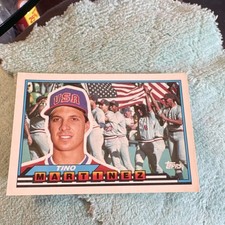 Topps 1989 Big Tino Martinez #93 Seattle Mariners USA Baseball Card