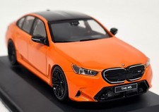Solido 1/43 - BMW M5 G90 Fire Orange III Uni 2024 Diecast Scale Model Car