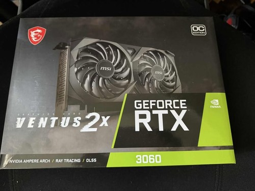 MSI Video Card GeForce RTX 3060 VENTUS 2X 12G OC PCI-Exp 4 12GB GDDR6