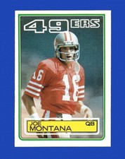 1983 Topps Set-Break #169 Joe Montana NM-MT OR BETTER *GMCARDS*