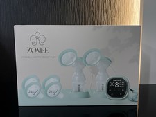 Zomee Z2 Double Electric Breast Pump with Adjustable Suction Levels -New