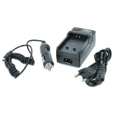 Caricabatterie per Canon PowerShot A3500 IS A4000 A4000 IS 4,2V +12V auto