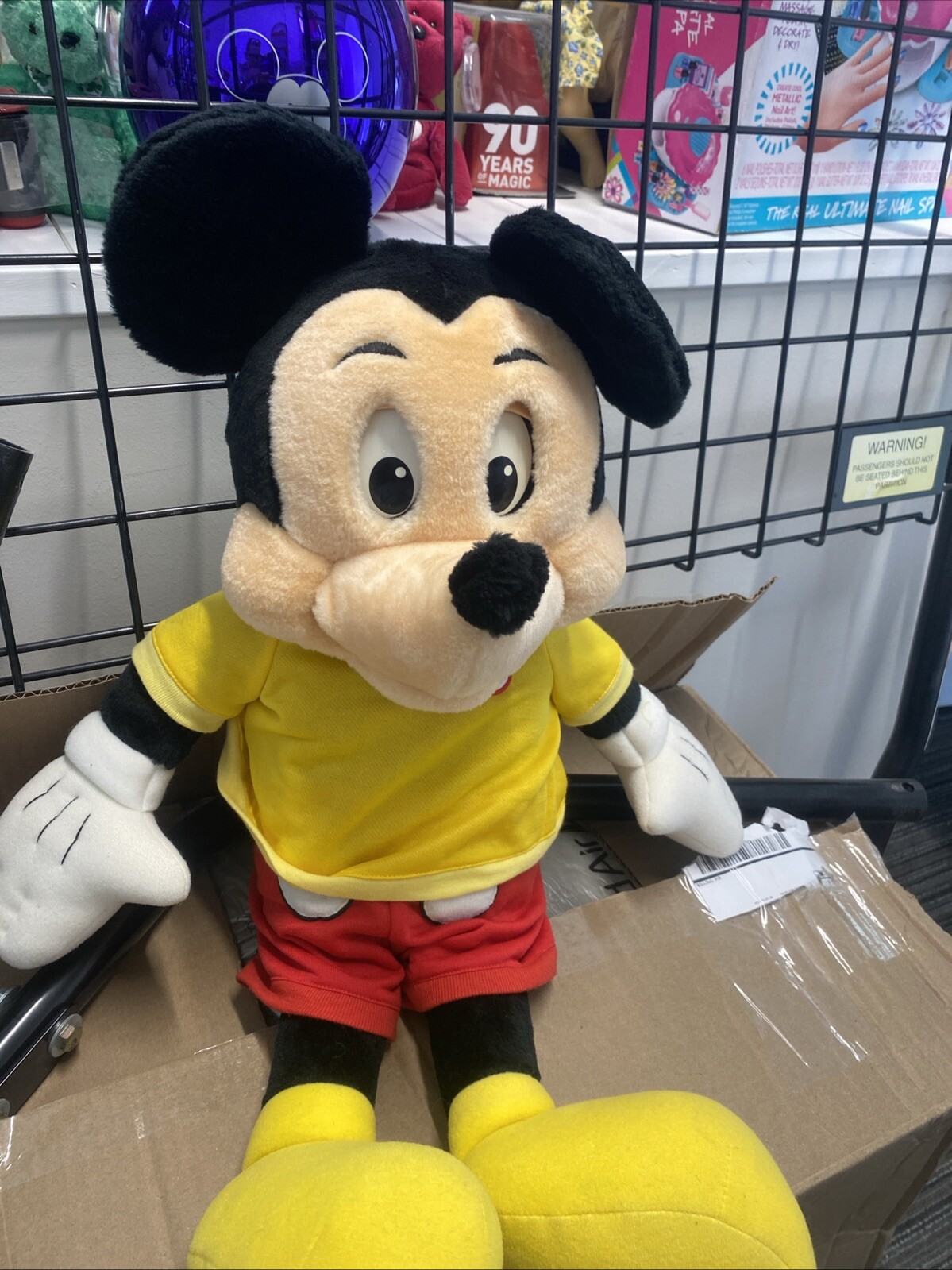 Vintage 1986 Worlds of Wonder Talking Mickey Mouse Untested - Clean! All Clothes