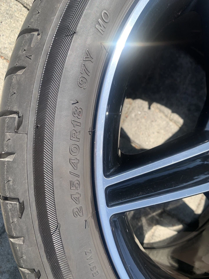 AMG Alufelgen Kompletträder Sommerreifen Mercedes C Klasse S205 - Bild 2 von 4