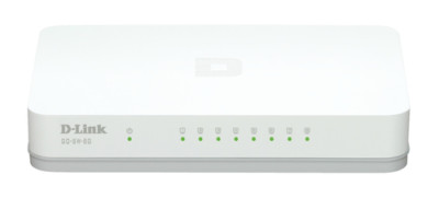 D-LINK GO-SW-8G 8?Port Gigabit Easy Desktop Switch 8x 10/100/1000Mbit/s für bis