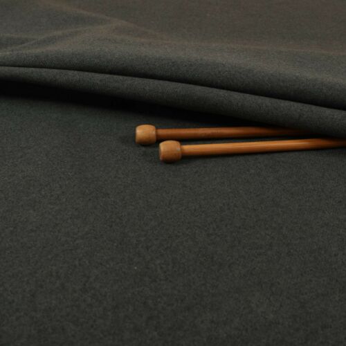 Fire Treated Colourful Wool Effect Upholstery Fabrics Curtains Plain Fabrics - Picture 31 of 69