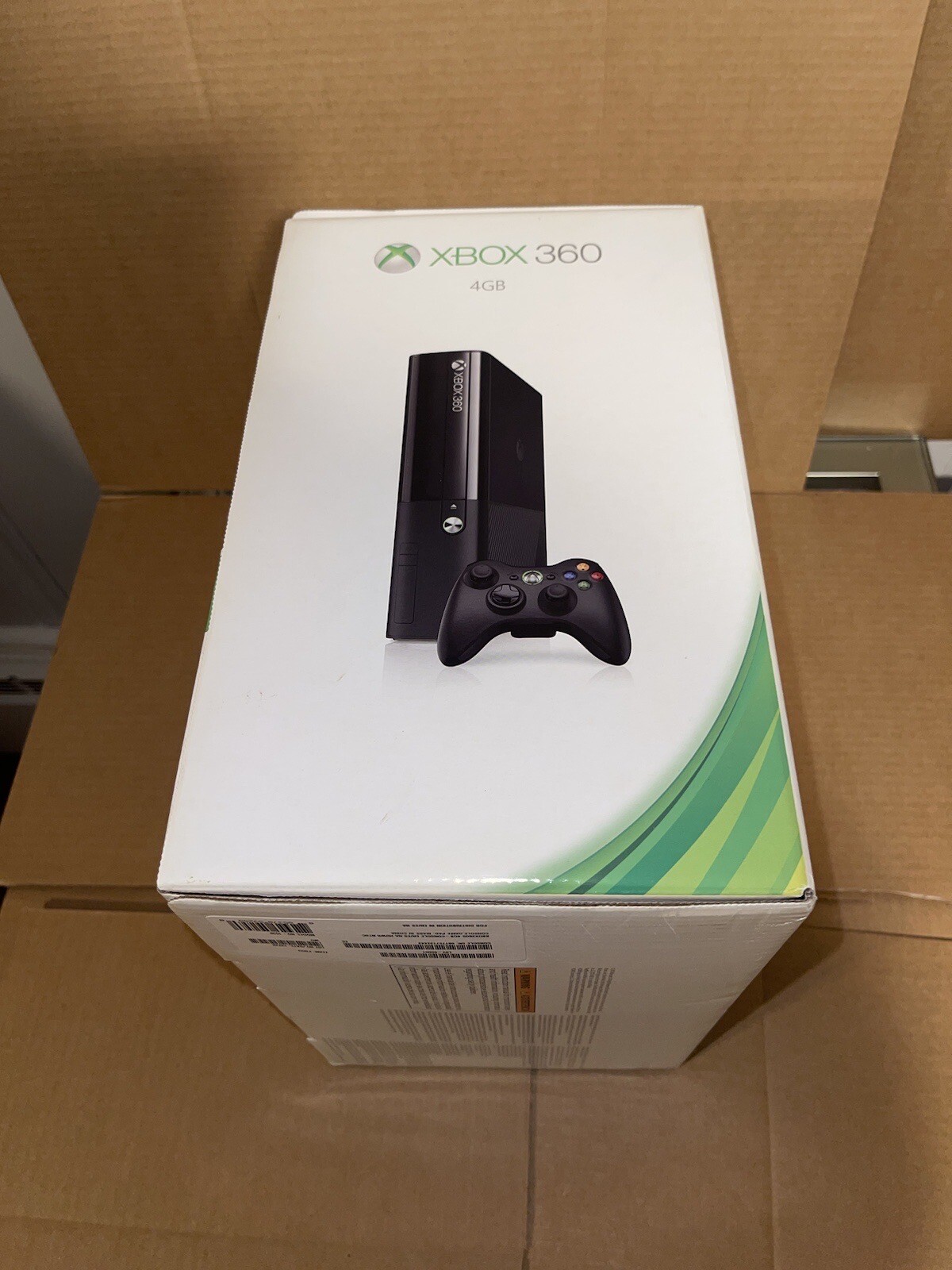 Microsoft Xbox 360 E 4GB Console Black L9V00001 Model 1538 NEW SEALED