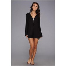 Michael Kors Navy Swim Beach Pool Cover Up Tunic Extra Small NWT 113