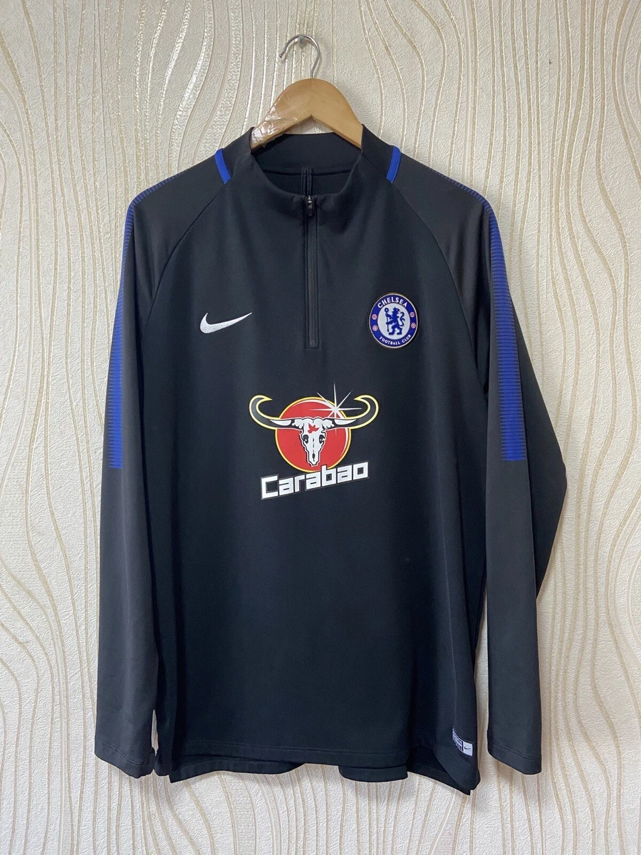 Oh querido Laos conversacion CHELSEA 2017 2018 TRAINING FOOTBALL SOCCER SQUAD DRILL TOP NIKE 905173-011  sz XL | eBay