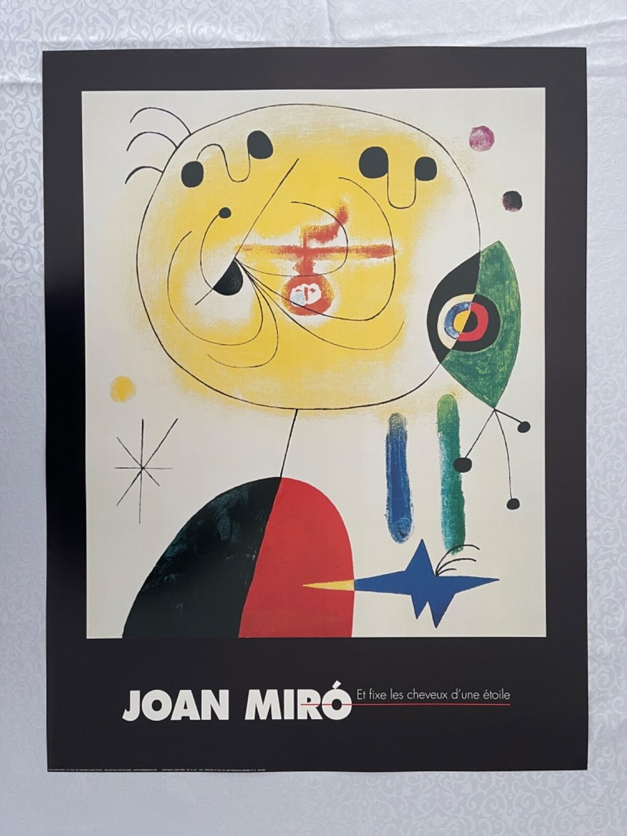 joan miro ヴィンテージ　ポスター joan miro ヴィンテージ ポスター ヴィンテージ