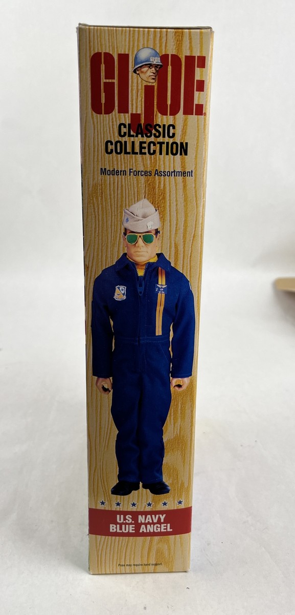 ミリタリー G.I. Joe U.S. Navy Blue Angel GI Joe Classic Collection U.S. Navy Blue Angel Pilot African