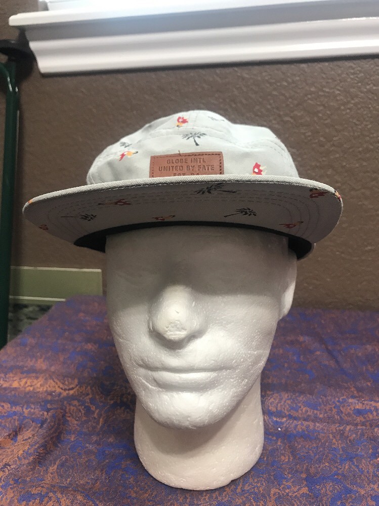 Globe Men’s Gray Baseball Cap Hat