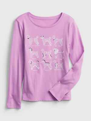 NWT SUPER CUTE!! Gap Kids Girls T-Shirt puppy dogs poodles you