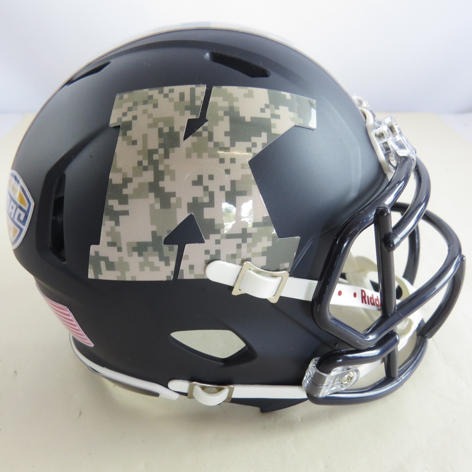 Dark Blue Matte With Camo Decals