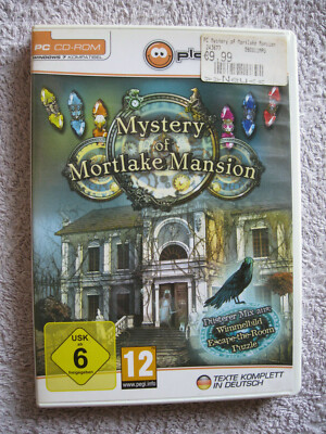 PC CD Rom Spiel Mystery Of Mortlake Mansion (PC, 2011, DVD-Box) Wimmelbild