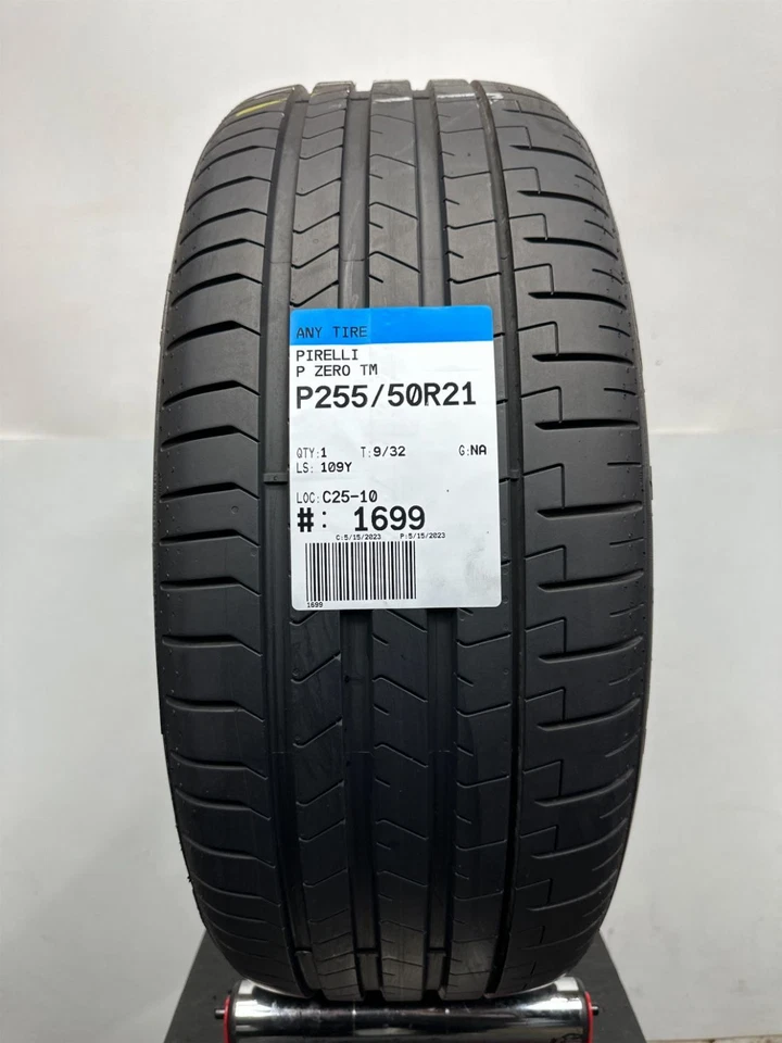 1 Pirelli P ZERO tm Used Tire P255/50R21 2555021 255/50/21 9/32 - Image 2 of 4